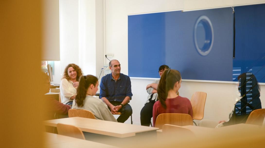 Sesión programa Sentim de acompañamiento Sesión programa Sentim de acompañamiento en el Hospital Sant Joan de Déu