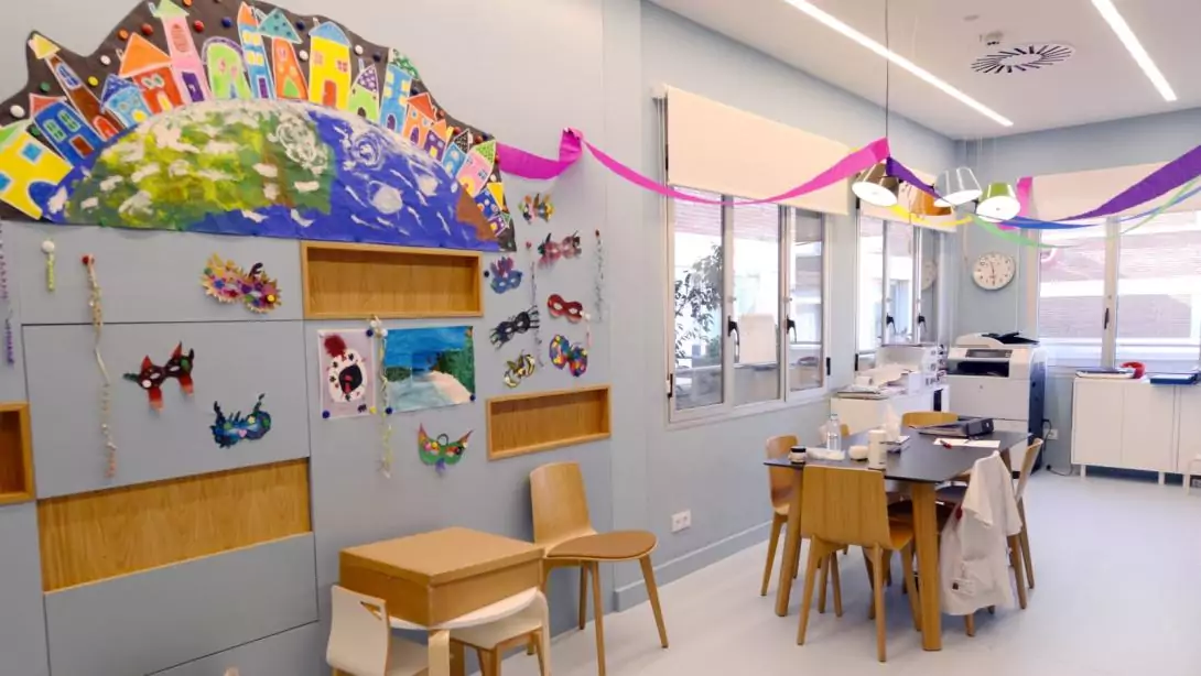 Escuela Magnolia, Hospital Sant Joan de Déu Escuela hospitalaria la Magnolia, Hospital Hospital Sant Joan de Déu Barcelona
