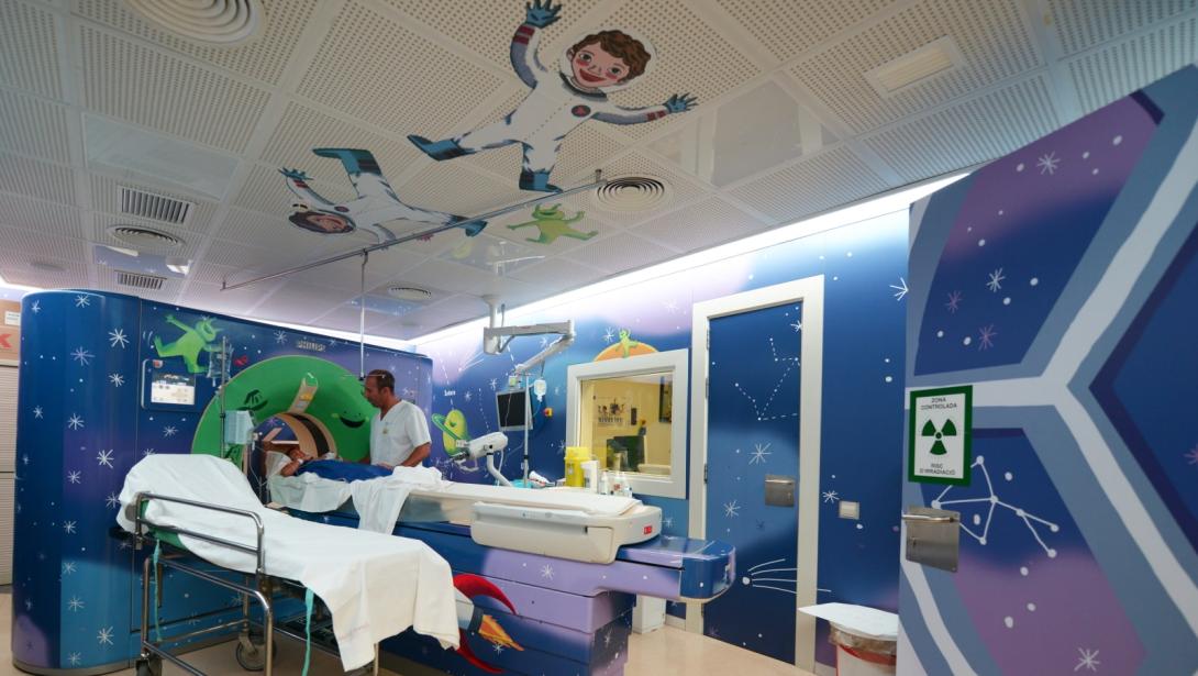 TAC customizad del Hospital Sant Joan de Déu Barcelona