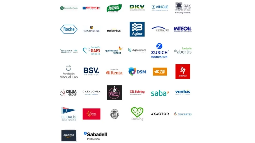 Colaboradores del SJD Pediatric Cancer Center Barcelona Logos de los colaboradores del SJD Pediatric Cancer Center Barcelona