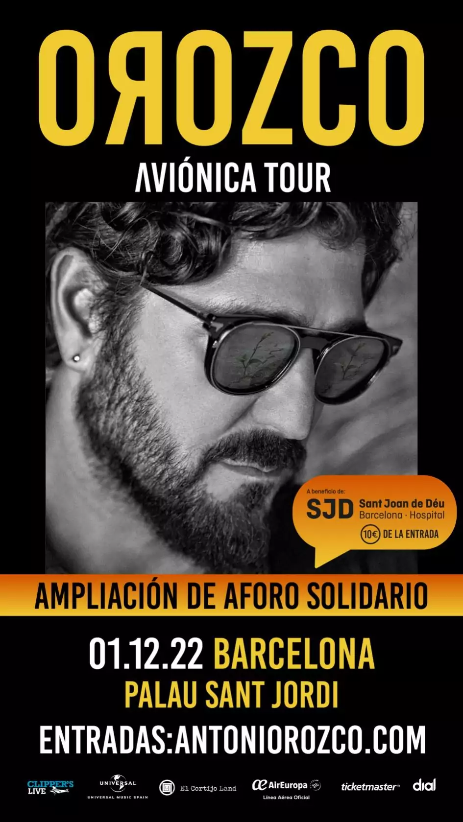 Concert d'Antonio Orozco a Barcelona