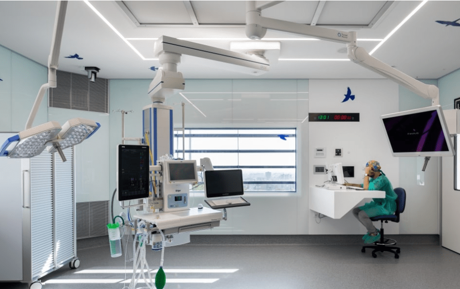 Новый хирургический блок Госпиталя Сант Жоан де Деу