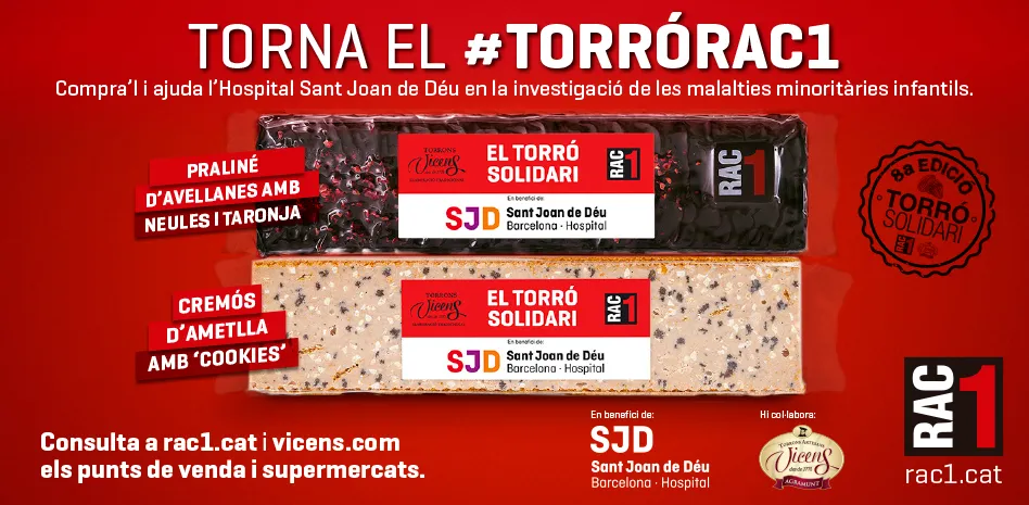 Torró solidari RAC1 Torró solidari RAC1