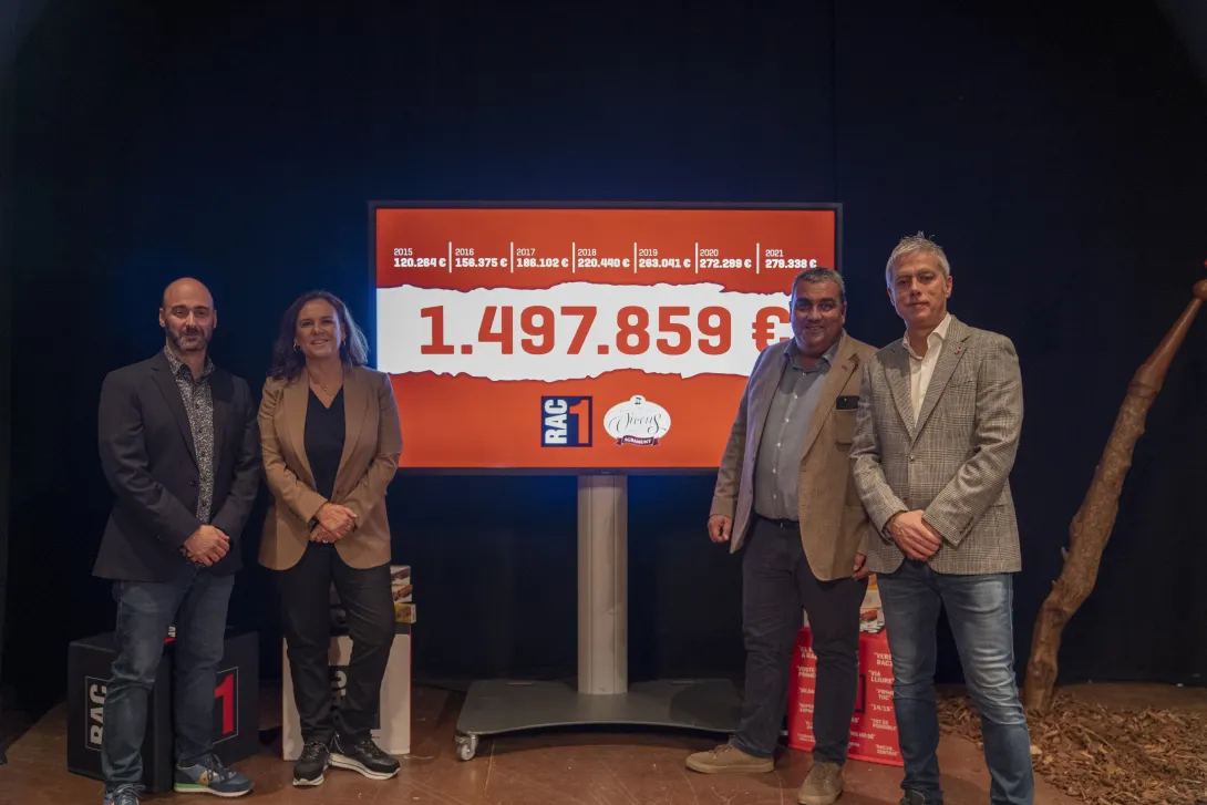 8a edición Torró solidari RAC1 Recaudación ediciones anteriores del Torró Solidari RAC1