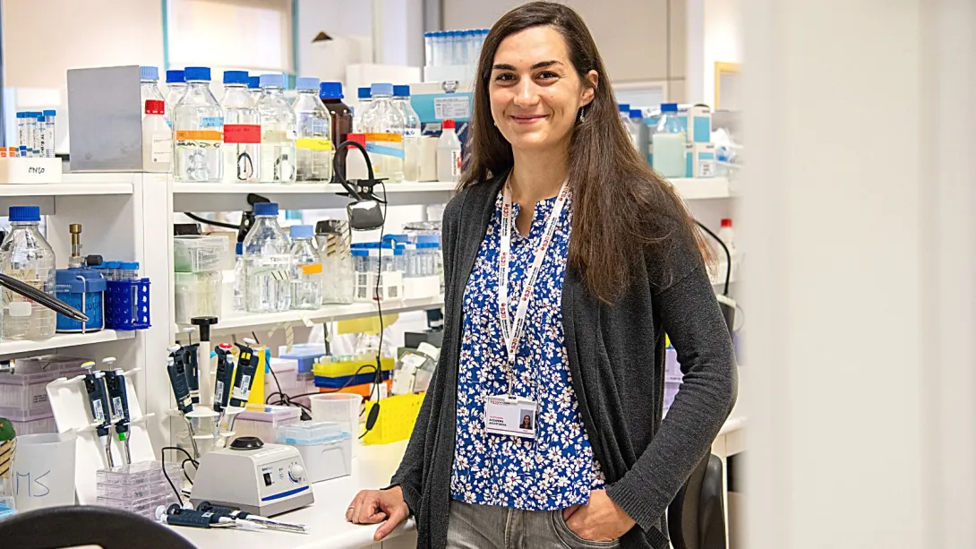 Alexandra Avgustinova, investigadora del Pediatric Cancer Center del Hospital Sant Joan de Déu Barcelona Alexandra Avgustinova, investigadora del Pediatric Cancer Center del Hospital Sant Joan de Déu Barcelona
