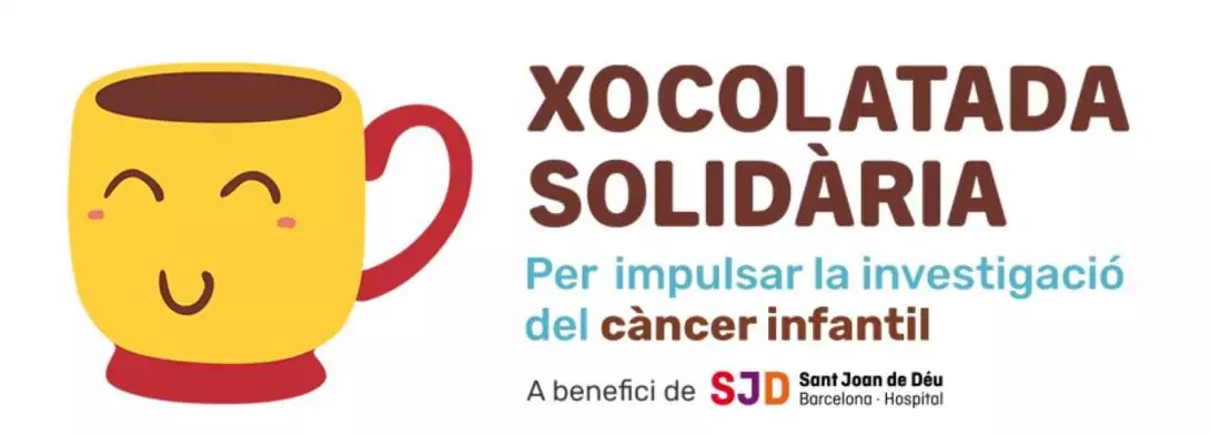 Xocolatada solidaria Dia del Càncer Infantil