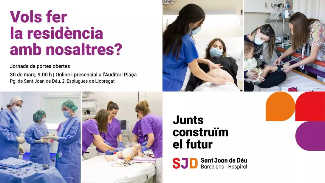 Jornada portes obertes per a residents mir eir Hospital Sant Joan de Déu Barcelona