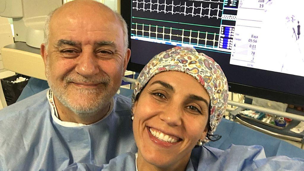 Josep Brugada and Geòrgia Sarquella from the SJD Barcelona Children’s Hospital Arrhythmia Unit 