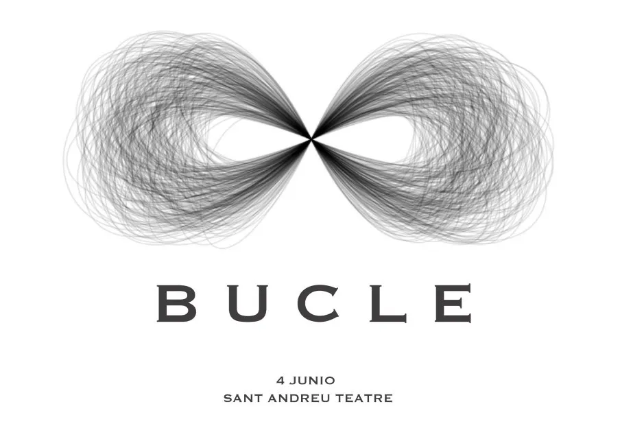 Cartel "Bucle - Espectáculo de danza"