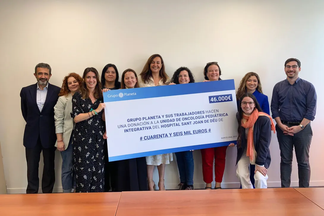 Donación Grupo Planeta Donación Grupo Planeta