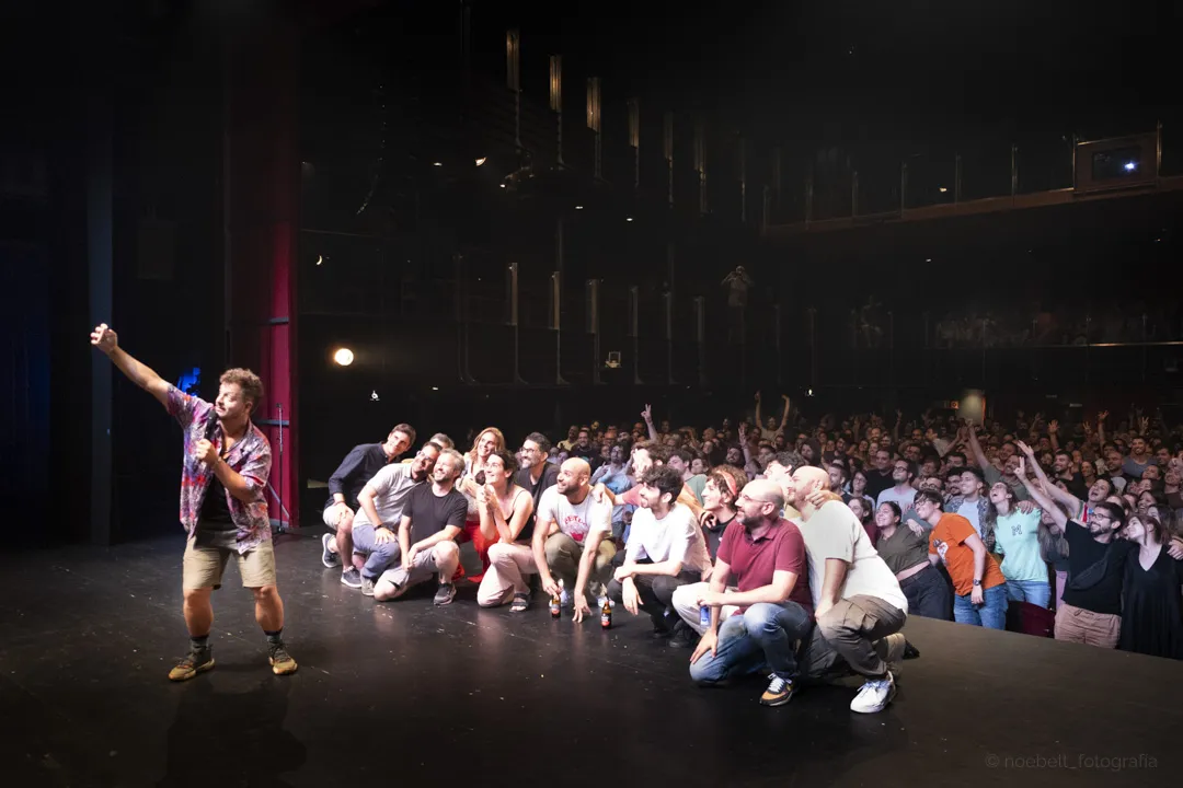 "Stand-up solidari" a Paral·lel 62 "Stand-up solidari" a Paral·lel 62
