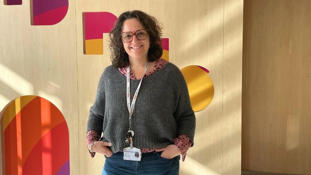 Lydia Garcia, coordinadora de docència de la Direcció Infermera - Hospital Sant Joan de Déu Barcelona