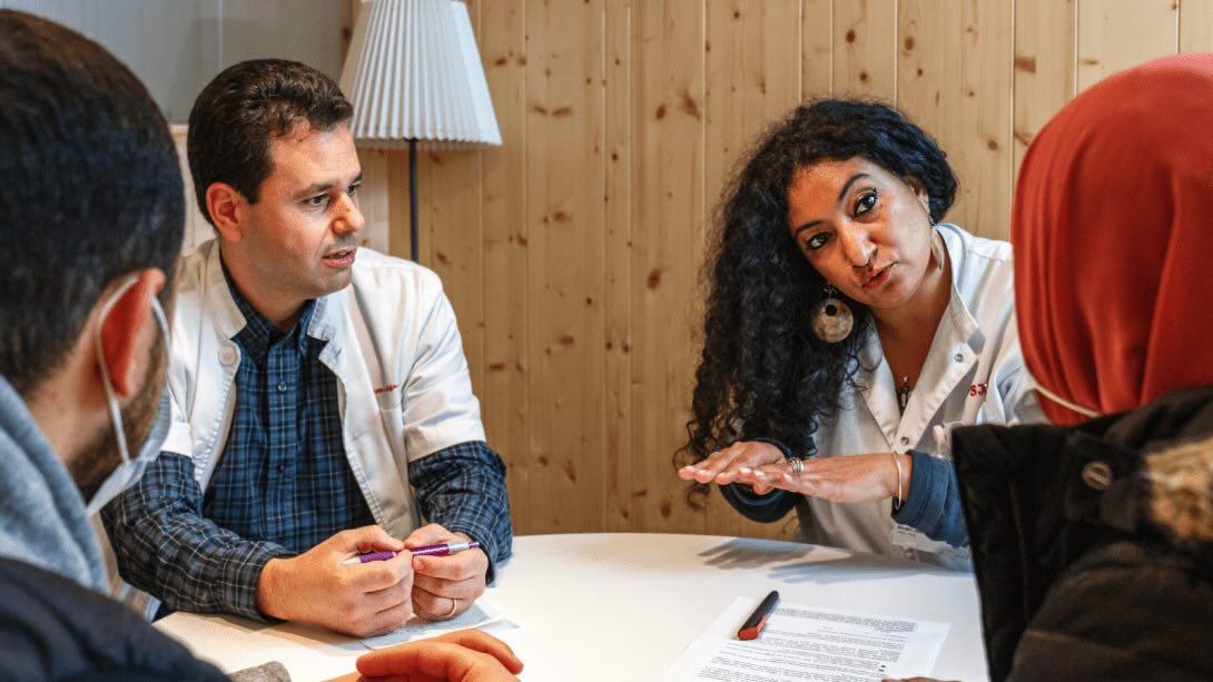 Mediación intercultural, sesión en el Hospital Sant Joan de Déu Barcelona