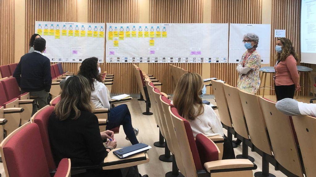 Sesión de Experiencia de paciente para la acogida de nuevos profesionales en el Hospital Sant Joan de Déu Barcelona