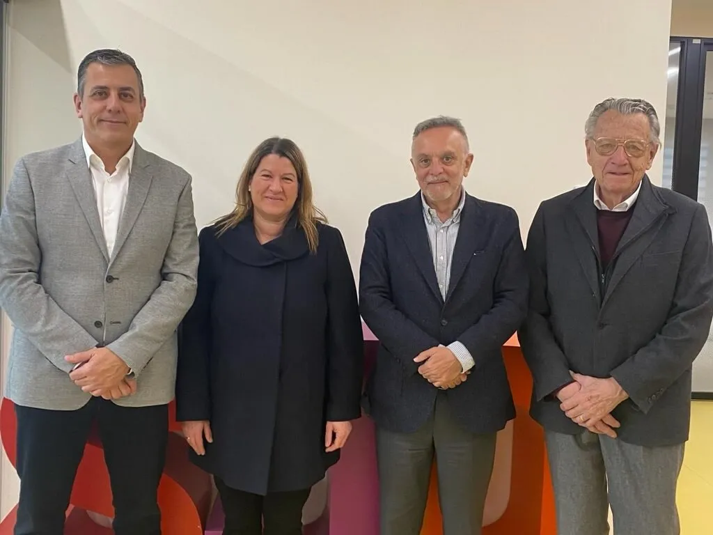 Visita de la Fundació Nou Mil·lenni Visita de la Fundació Nou Mil·lenni