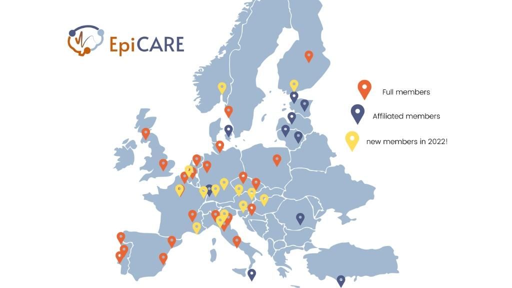 Mapa de miembros ERN EpiCare