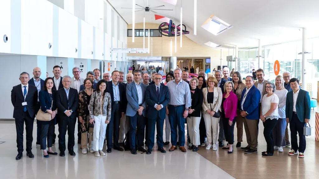 Foto de grup de la reunió CHIEF a l'Hospital Sant Joan de Déu Barcelona Foto de grup de la reunió CHIEF a l'Hospital Sant Joan de Déu Barcelona