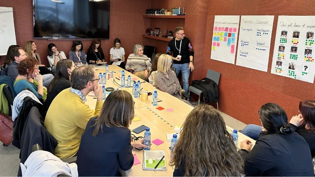 Sesión de trabajo del Consell de Famílies del Hospital Sant Joan de Déu Barcelona Sesión de trabajo del Consell de Famílies del Hospital Sant Joan de Déu Barcelona