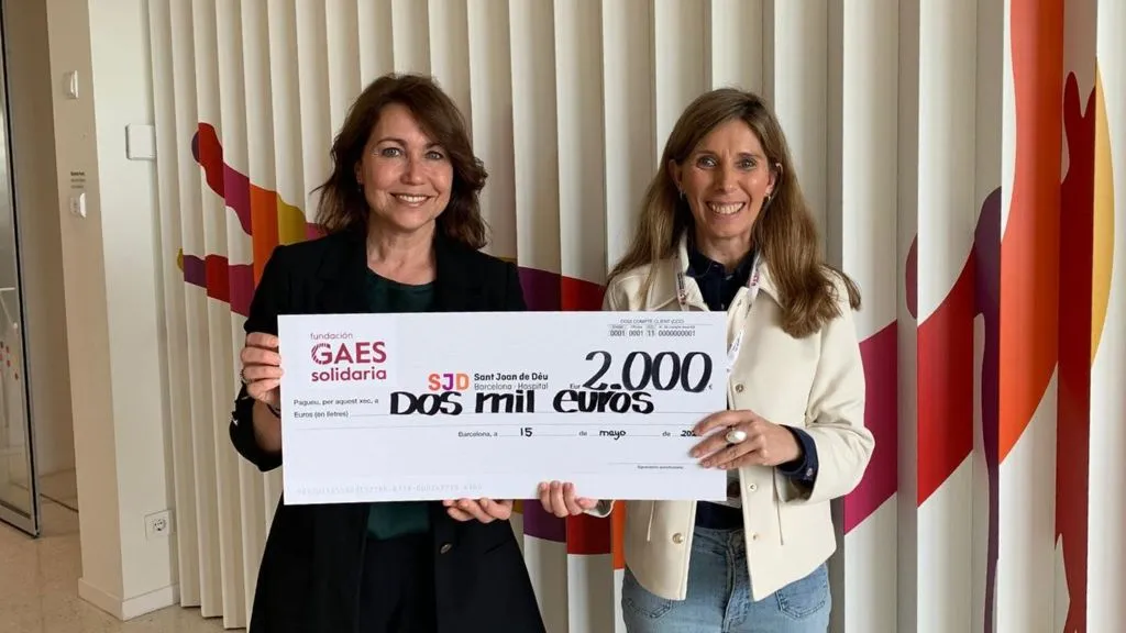 Donación Fundación GAES Solidaria Donación Fundación GAES Solidaria