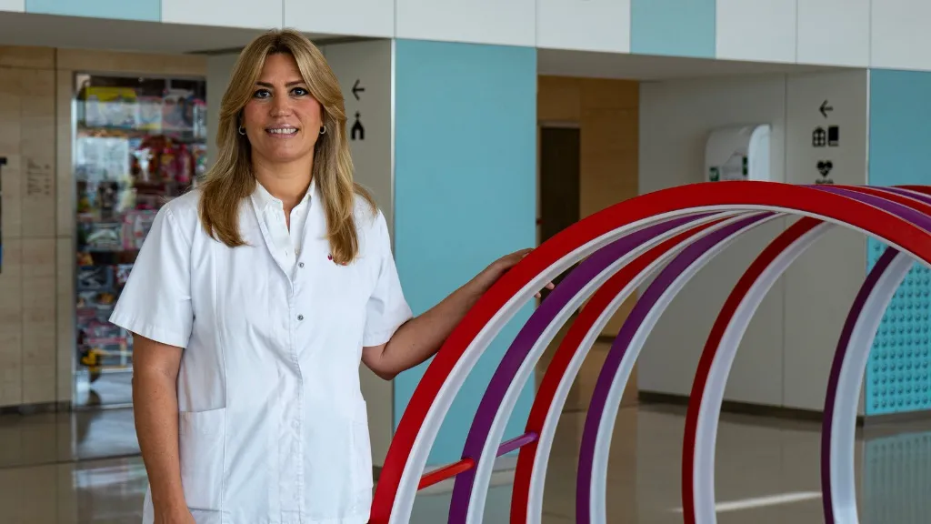 Vanesa Ejarque, logopeda de l'Hospital Sant Joan de Déu Barcelona Vanesa Ejarque, logopeda de l'Hospital Sant Joan de Déu Barcelona