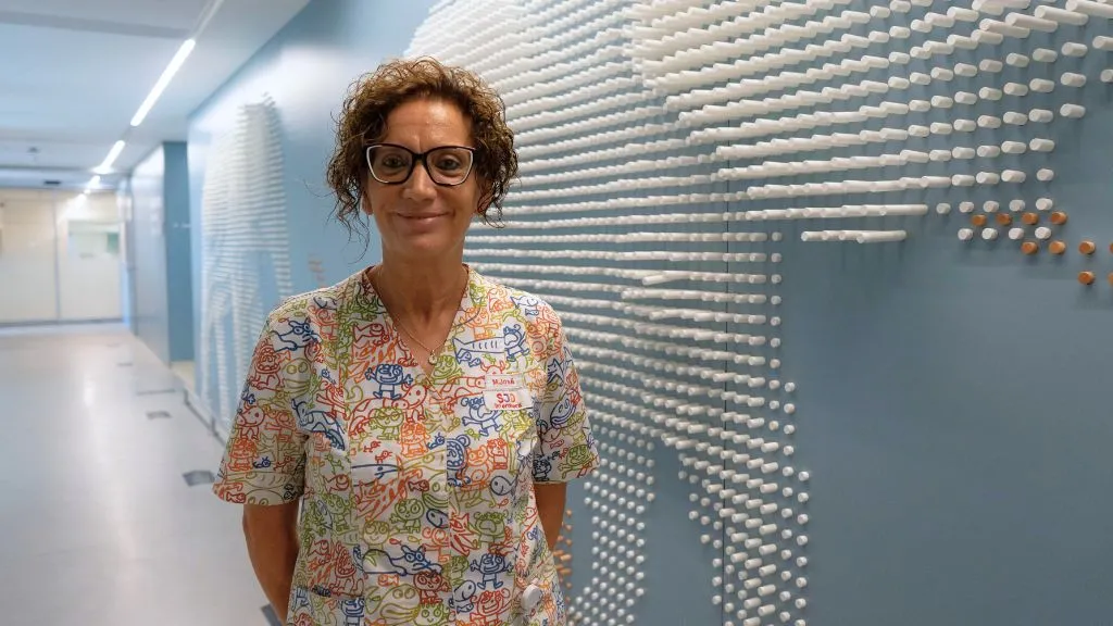 María José Troyano, jefa de enfermería en Neonatología del Hospital Sant Joan de Déu Barcelona María José Troyano, jefa de enfermería en Neonatología