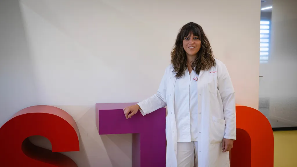 Sara Palou, infermera especialitzada en accés venós Sara Palou, infermera especialitzada en accés venós