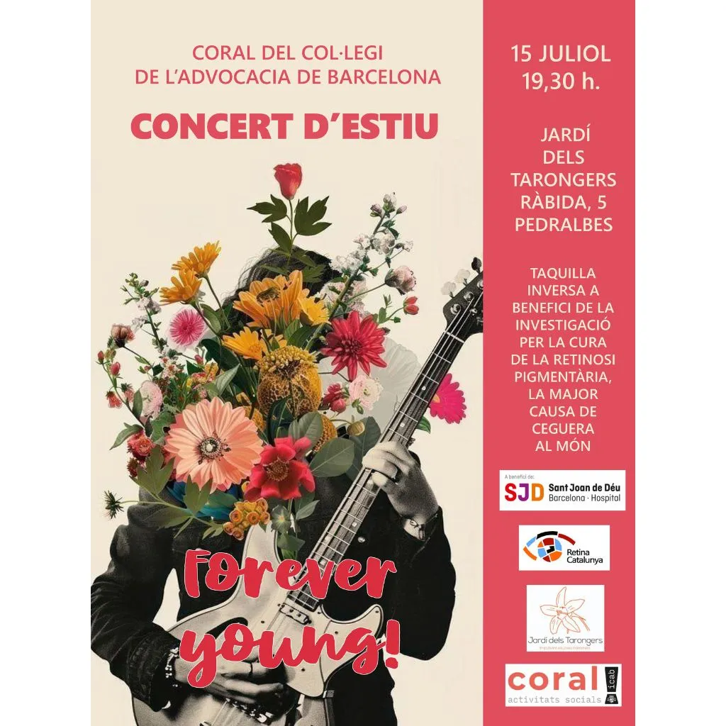 Concierto de verano solidario de la Coral del Col·legi de l'Advocacia de Barcelona