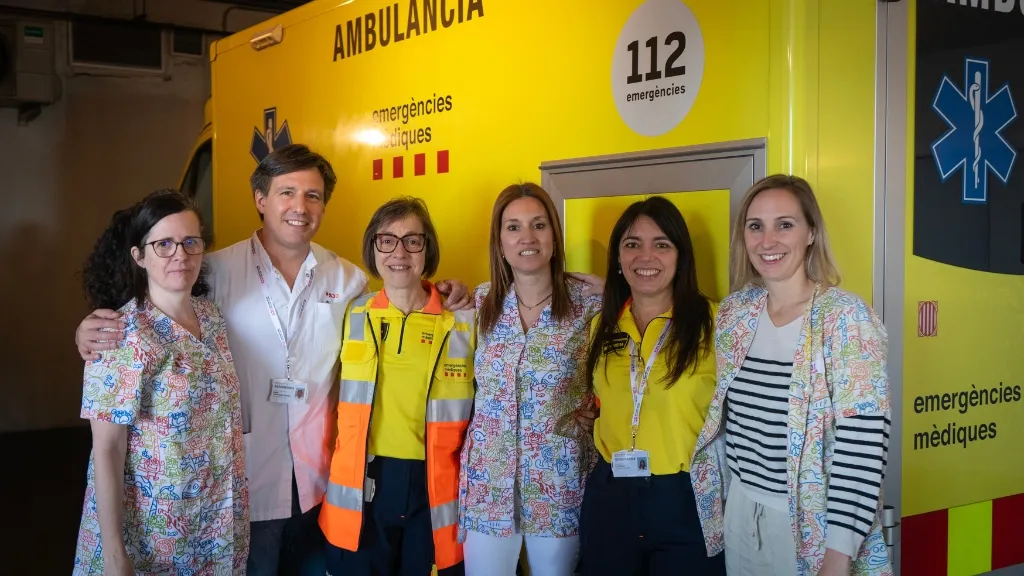 Equipo enfermería SEMP Sant Joan de Déu Equipo enfermería SEMP Sant Joan de Déu