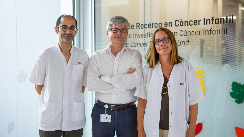 Equip investigador en leucèmia de l'SJD Pediatric Cancer Center de l'Hospital Sant Joan de Déu Barcelona