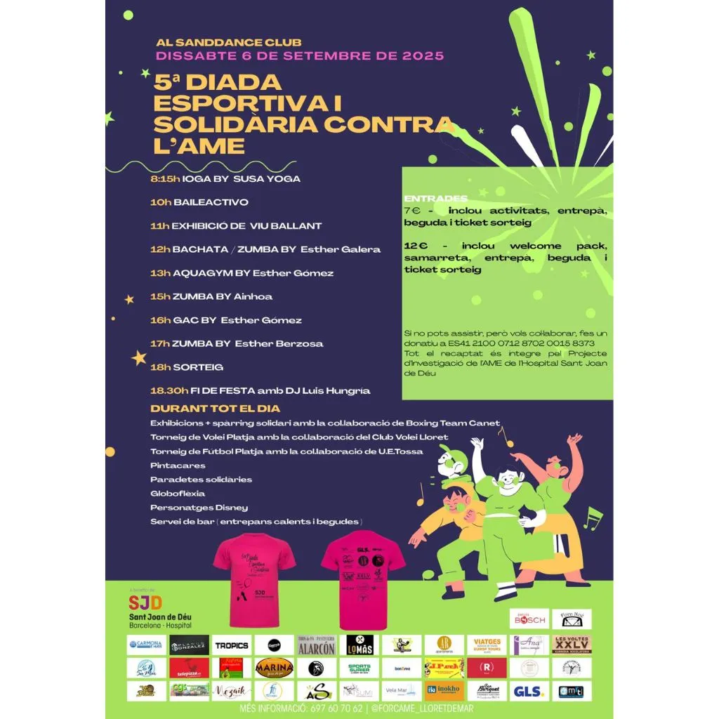 5a Diada Esportiva i Solidària Contra l'AME 5a Diada Esportiva i Solidària Contra l'AME