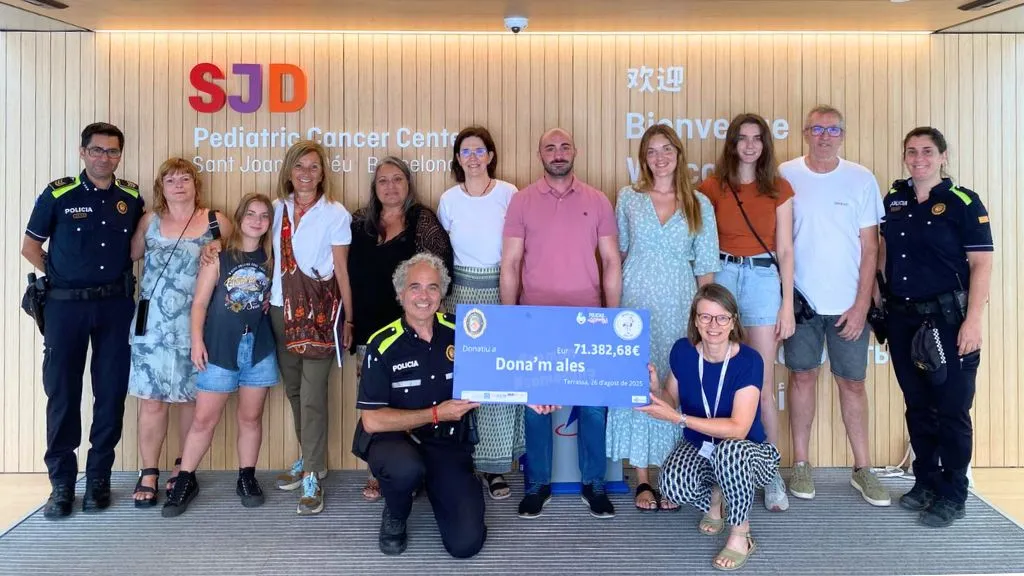 Donación del 2025 de Policia x Valientes