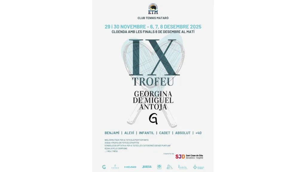 IX Trofeu Georgina Miguel Antoja