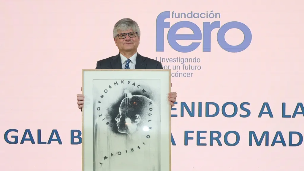 Dr. Jaume Mora a la gala de les beques Fero Dr. Jaume Mora a la gala de les beques Fero