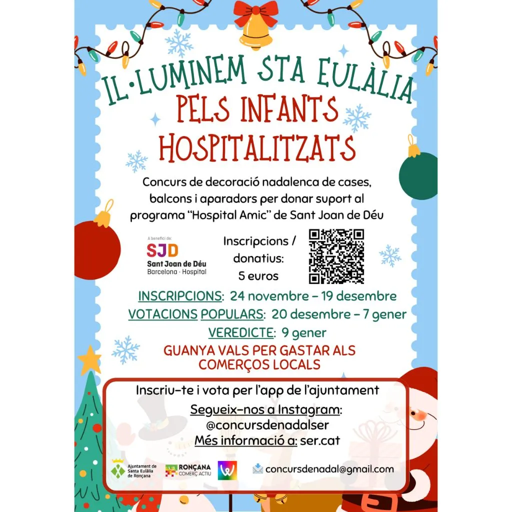 Iluminamos Santa Eulàlia por los Niños Hospitalizados