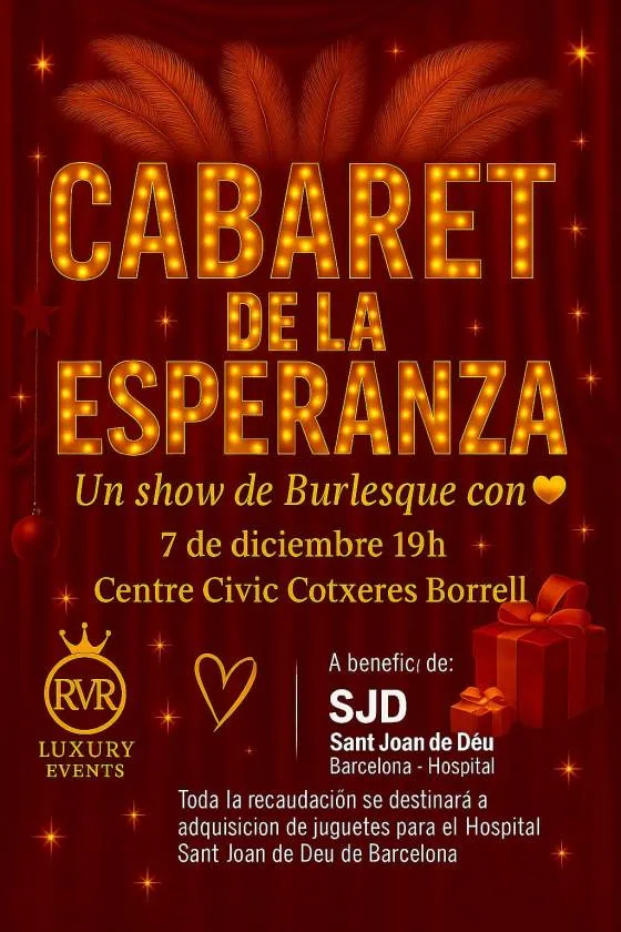 Cartel del show Cabaret de la Esperanza Cartel del show Cabaret de la Esperanza