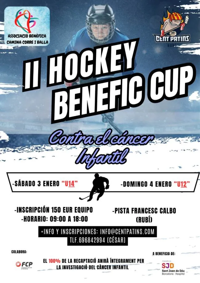 Cartell Torneig benèfic Hockey cup 2025 Cartell Torneig benèfic Hockey cup 2025