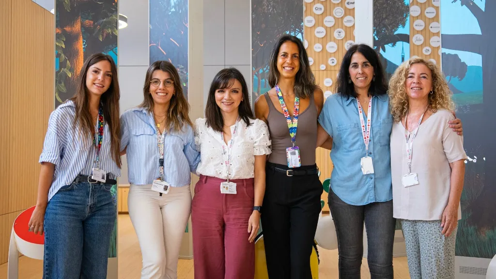 Foto d'equip de les professionals de la Unitat SEGUIM