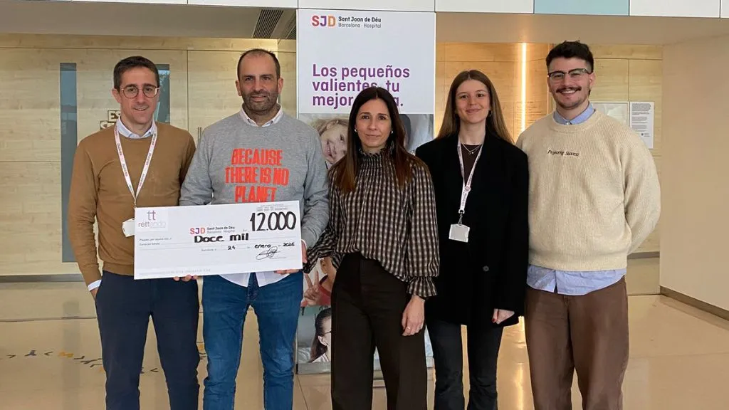 Donació de Rettando a l'Hospital Sant Joan de Déu Barcelona Donació de Rettando a l'Hospital Sant Joan de Déu Barcelona