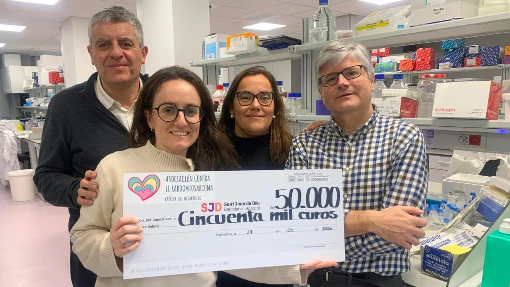 Donació 2025 Associació contra el Rabdomiosarcoma Donació 2025 Associació contra el Rabdomiosarcoma