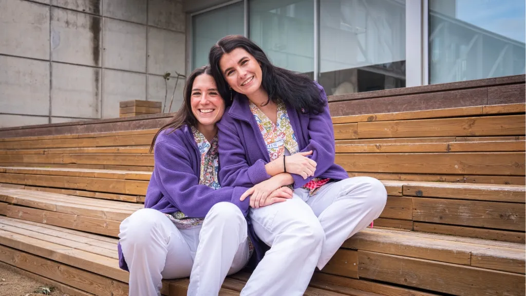 La Laura Cortés i la Daphne Guixé, residents d'Infermeria Pediàtrica de Sant Joan de Déu residents infermeria pediàtrica sant joan de deu 2026