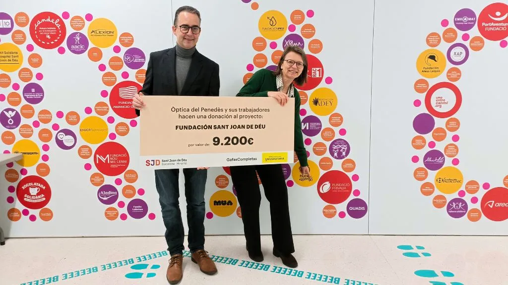 Donación Òptica Universitària Donación Òptica Universitària