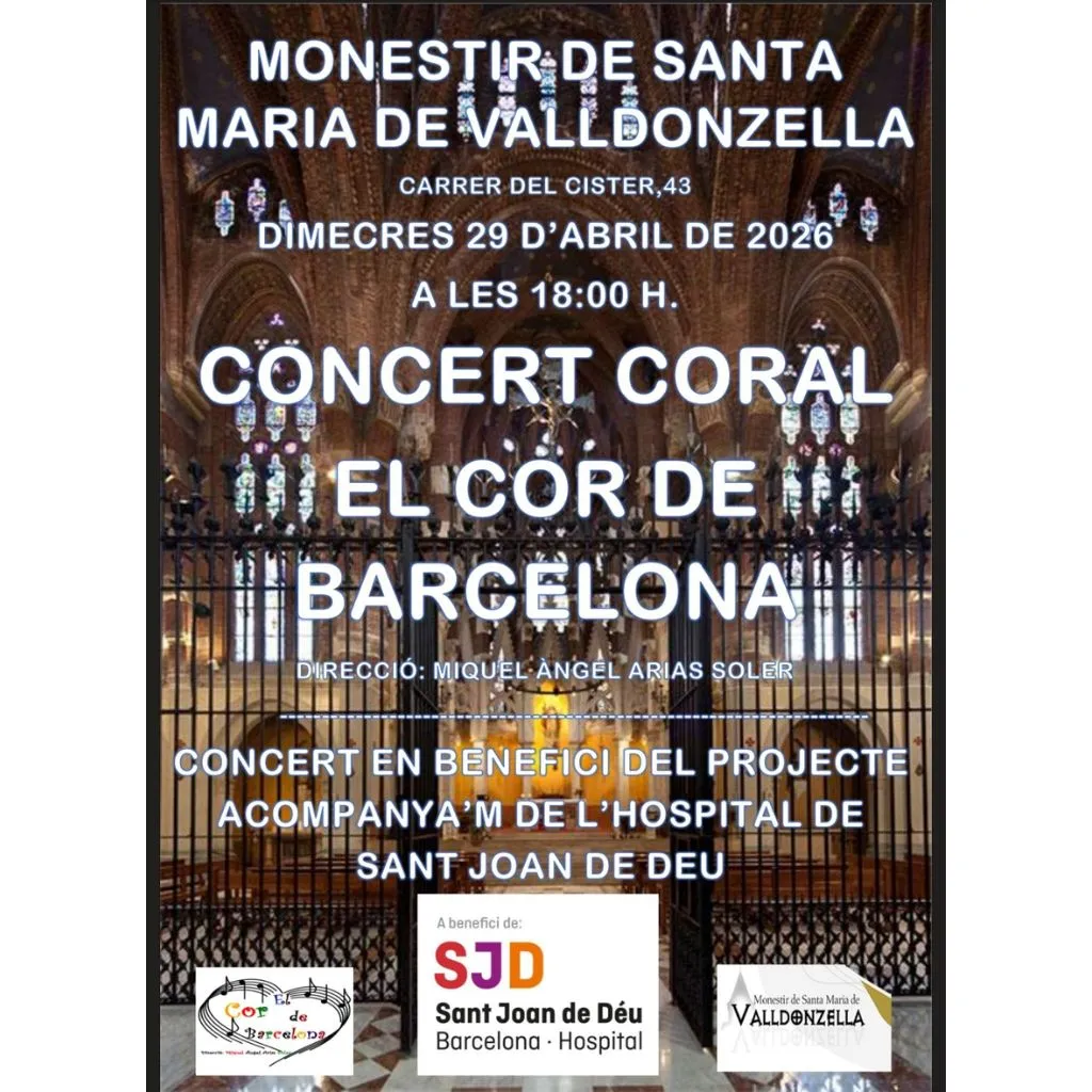 Concert Coral El Cor de Barcelona