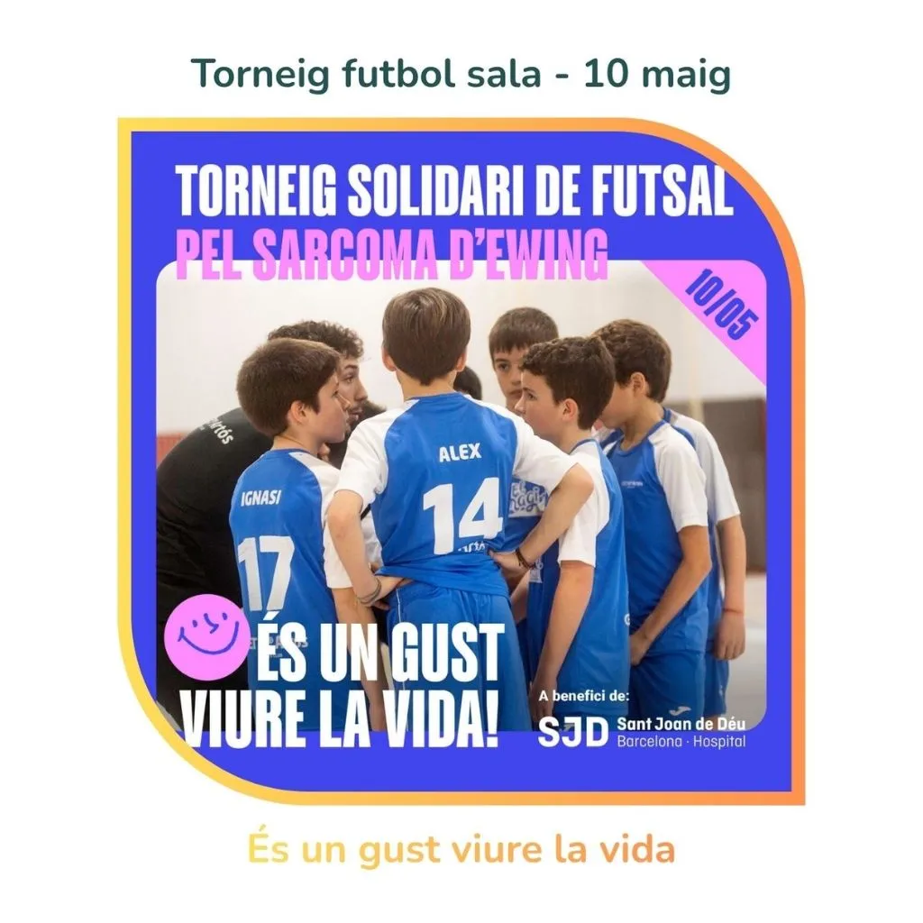 Torneo futbol sala És un Gust Viure la Vida