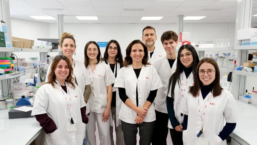 Equipo de la Plataforma de Terapias Avanzadas de Sant Joan de Déu