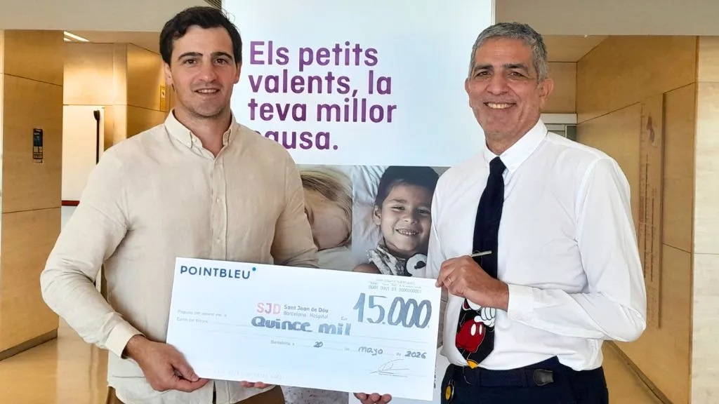 Donación de Pointbleu al Hospital en 2026 Donación de Pointbleu al Hospital en 2026