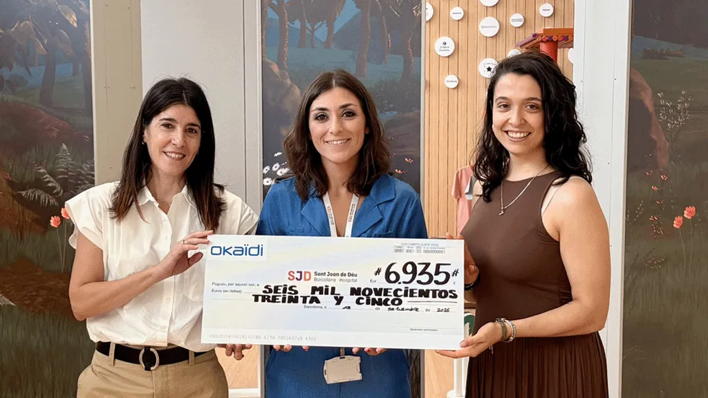 Donació Okaïdi pel programa d'Oncologia Pediàtrica de Precisió Donació Okaïdi pel programa d'Oncologia Pediàtrica de Precisió