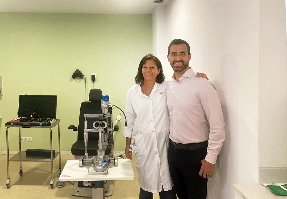 Donación Embamat para equipamento oftalmológico