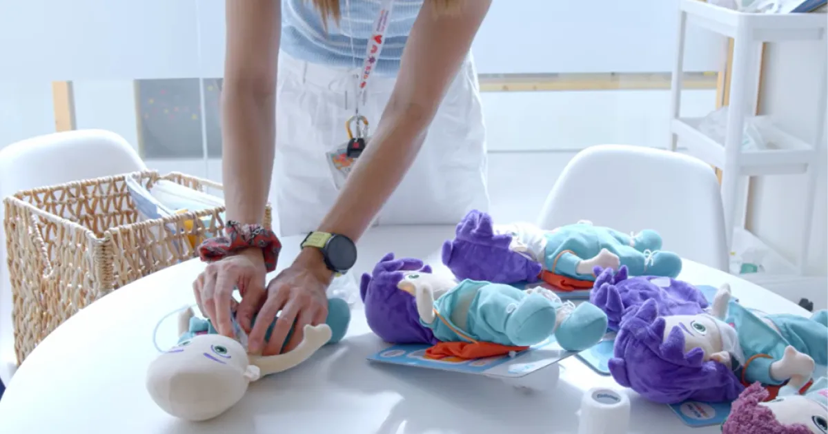 NixiKit medical play plush toy