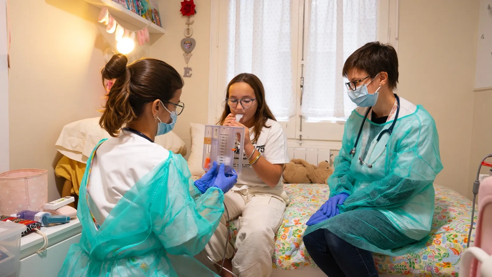 Rehabilitación respiratoria en SJD a Casa - Hospital Sant Joan de Déu Barcelona