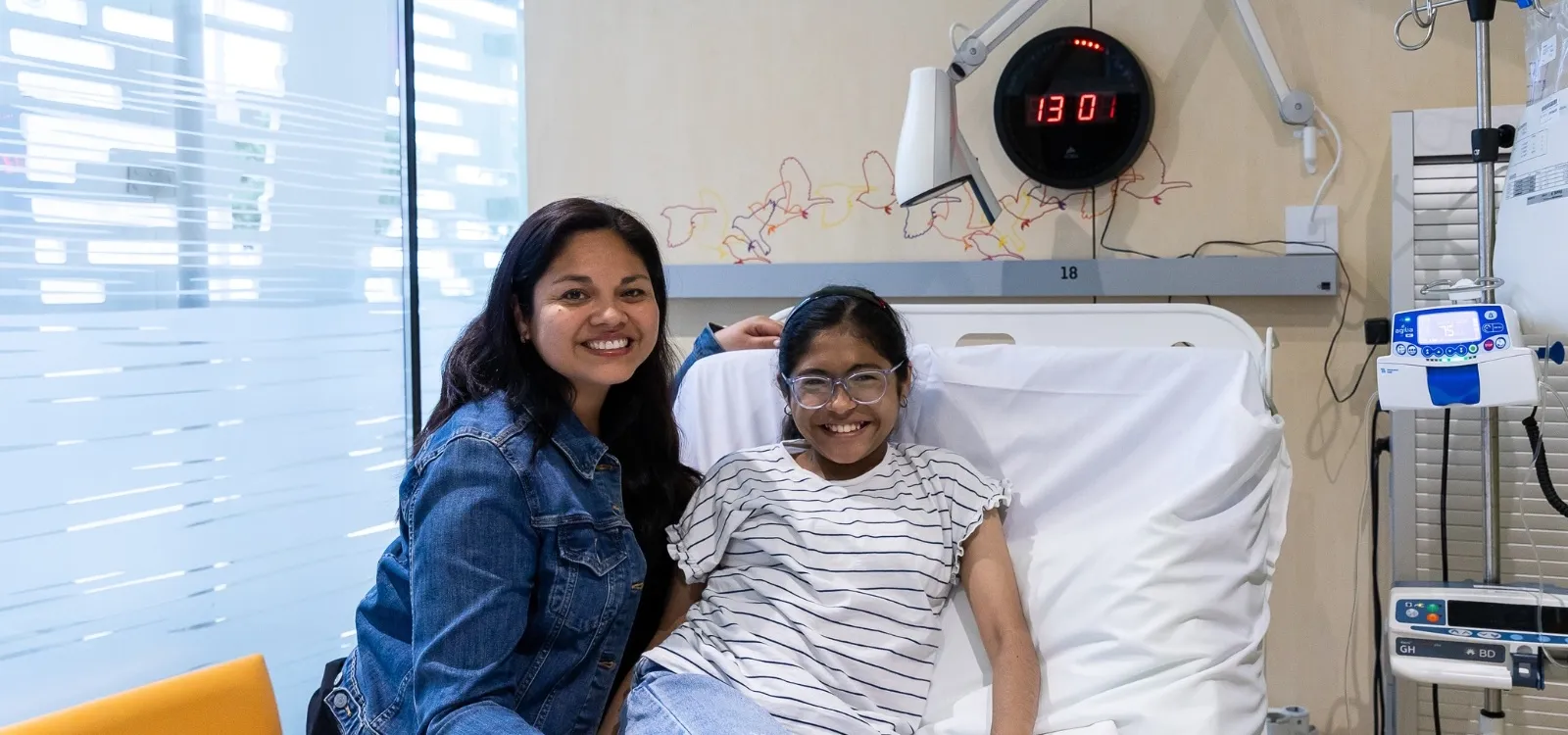 Madre e hija, paciente internacional - Hospital Sant Joan de Déu Barcelona Madre e hija, paciente internacional - Hospital Sant Joan de Déu Barcelona